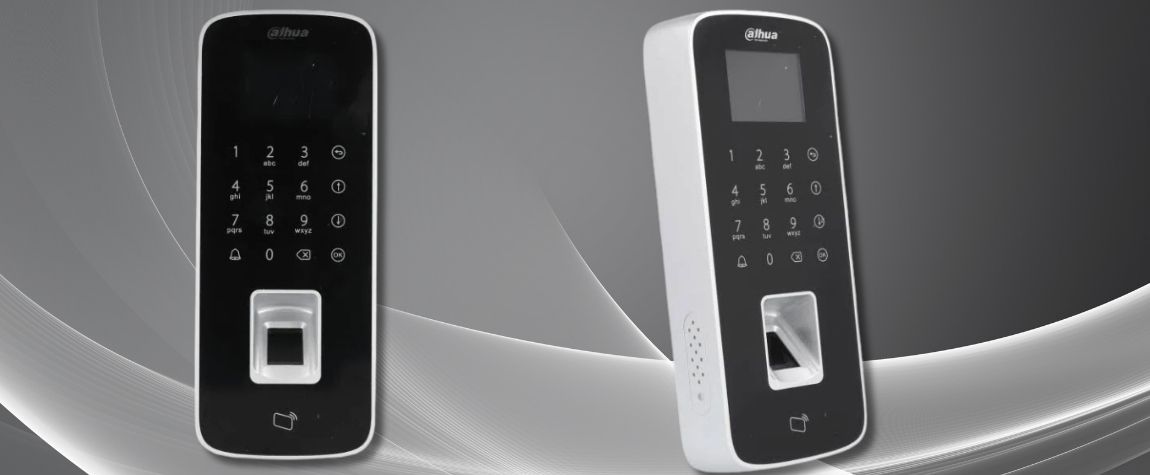Dahua access control panel with biometric features