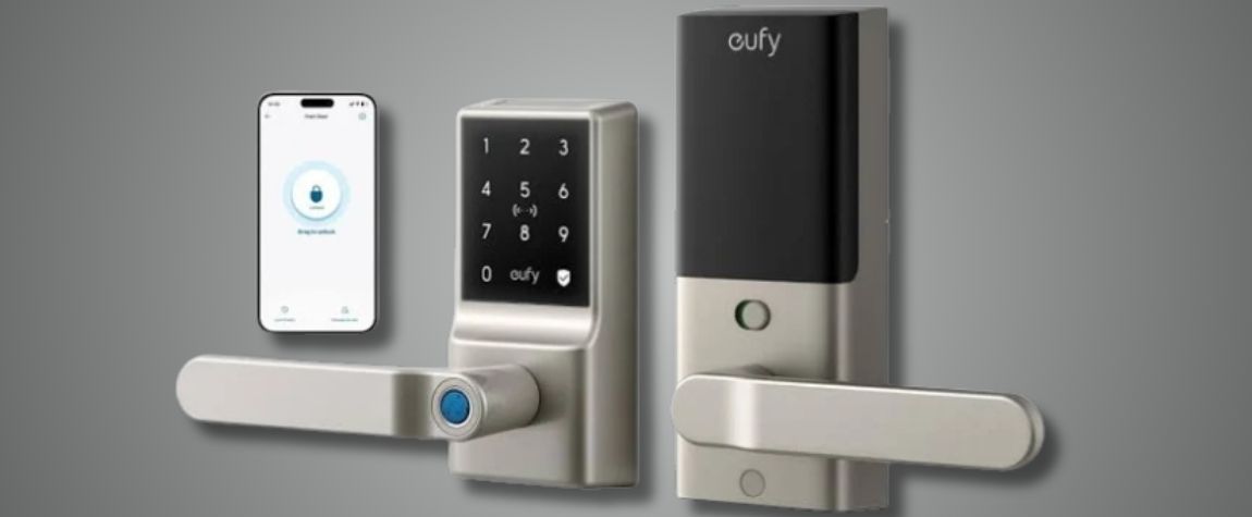 Eufy smart doorbells and lock system