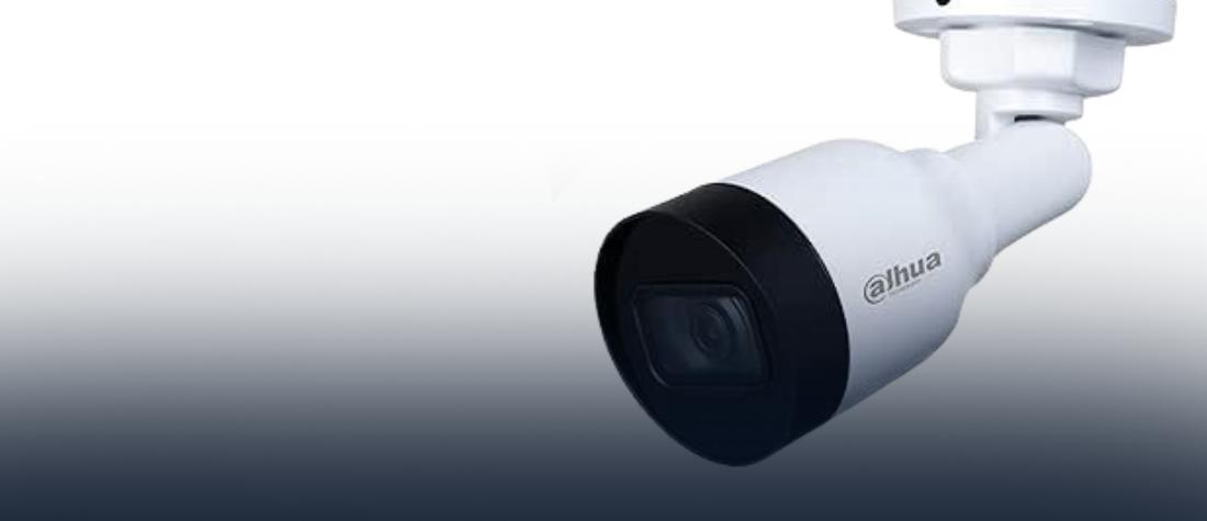 Security camera system with live feed display