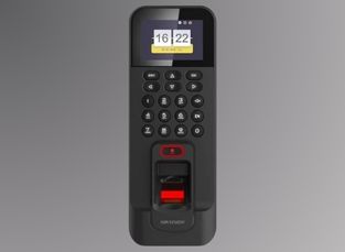 Hikvision fingerprint biometric access control system.