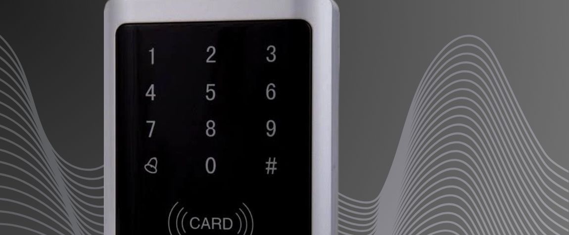 Secure number lock access control system in UAE.